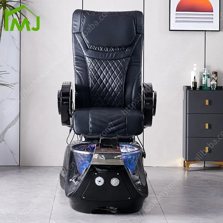Salon Electric Manicure Health Nail Foot Chair Luxury Massage Pedicure Spa Chair — image 4