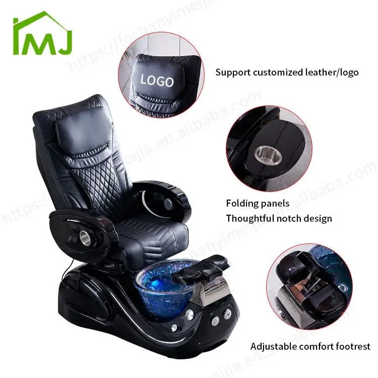 Salon Electric Manicure Health Nail Foot Chair Luxury Massage Pedicure Spa Chair — image 6