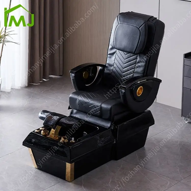 Salon Nail Electric Reclining Massage Manicure Foot Spa Professional Pedicure Chair — view 3