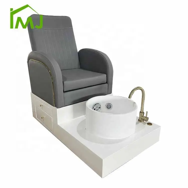 Nail SalonManicure Foot Spa Chair Electric Reclining Throne Pedicure Chair — view 1