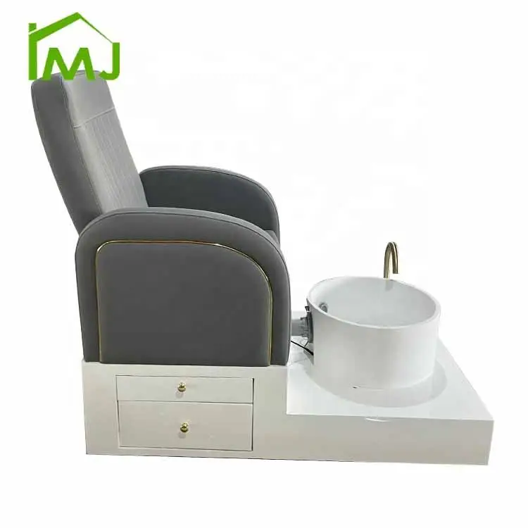 Nail SalonManicure Foot Spa Chair Electric Reclining Throne Pedicure Chair — view 3
