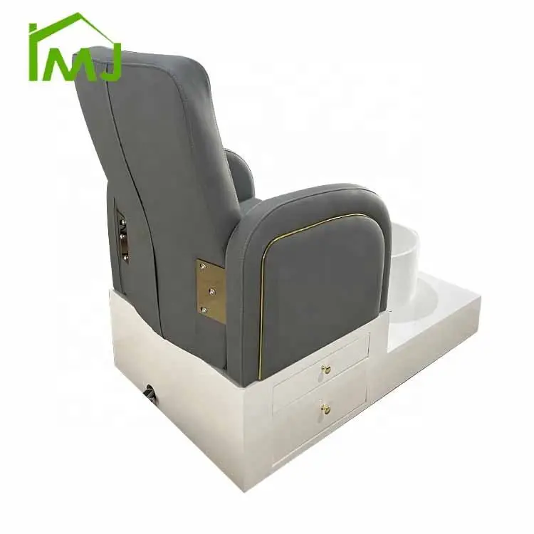 Nail SalonManicure Foot Spa Chair Electric Reclining Throne Pedicure Chair — view 4