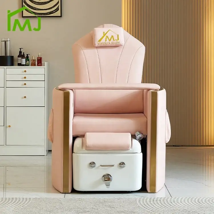 Nail Salon Multifunction Pedicure Chairs Foot Spa Massage with Pump Drain — view 3