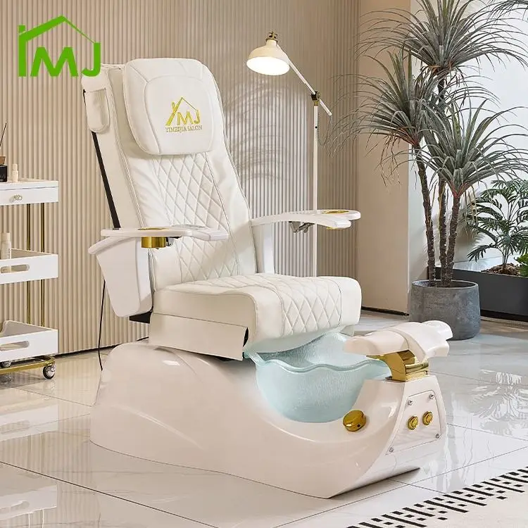 Nail Salon Foot Care Manicure Chair Electric Reclining Pedicure Spa Chair — view 1