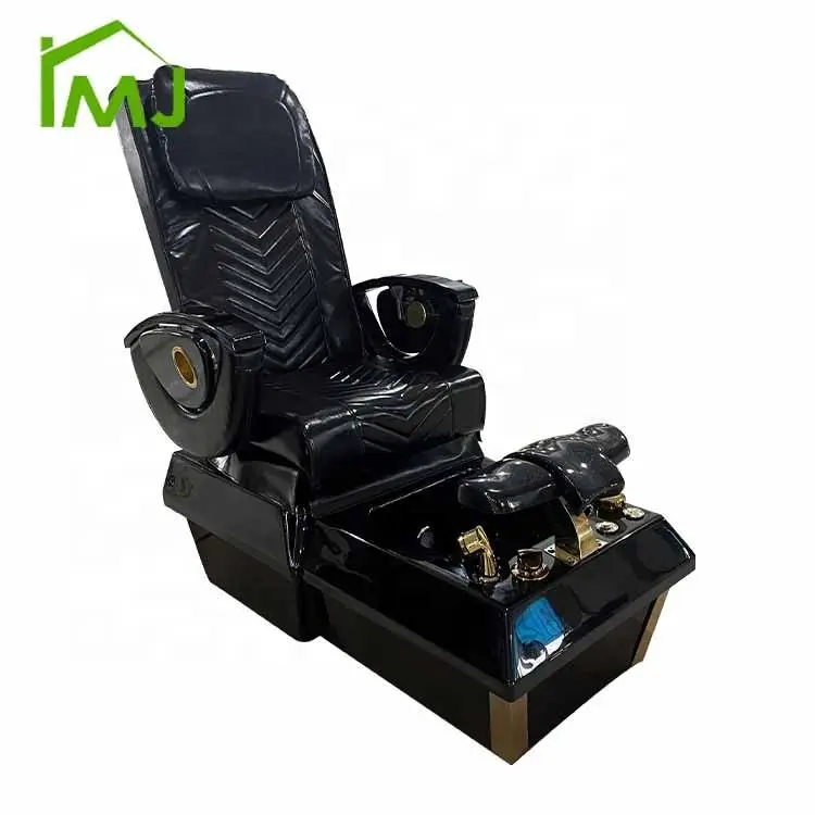 Nail Salon Foot Care Manicure Chair Electric Reclining Pedicure Spa Chair with Massage — view 1