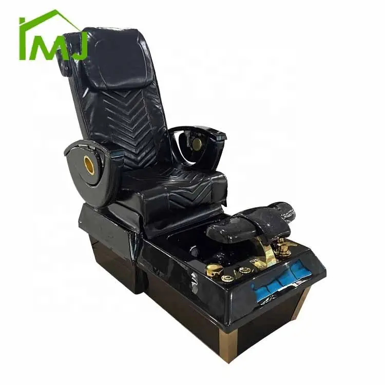 Nail Salon Foot Care Manicure Chair Electric Reclining Pedicure Spa Chair with Massage — image 4