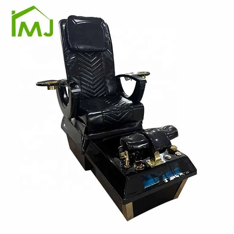 Nail Salon Foot Care Manicure Chair Electric Reclining Pedicure Spa Chair with Massage — image 6
