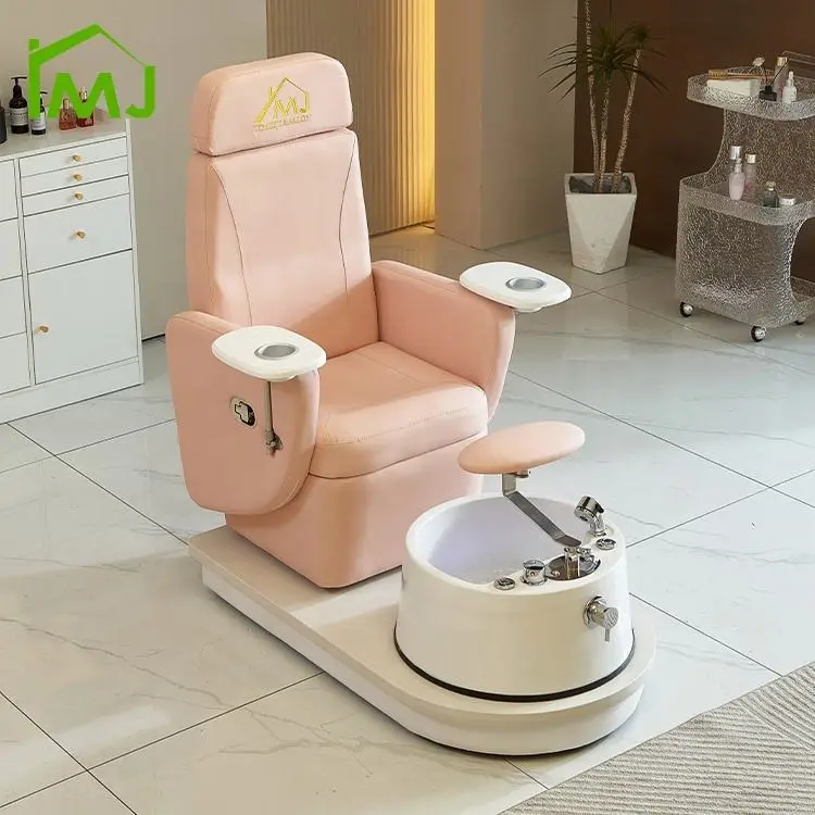Nail Salon Rotating Foot Care Manicure Chair Massage Pedicure Foot Spa Chair — view 1