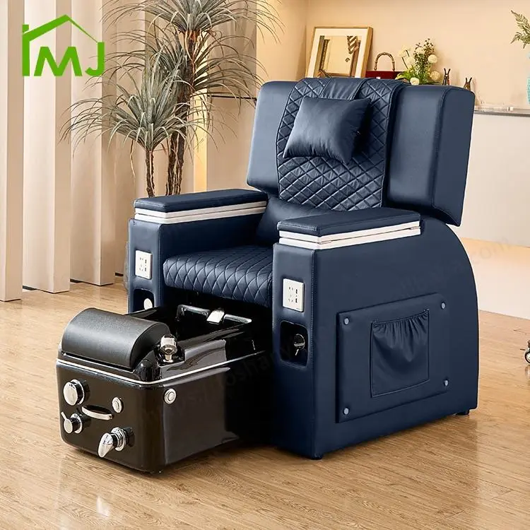 Custom Nail Salon Foot Spa Chair Multifunction Electric Massage Manicure Chair Pedicure Chair — view 1