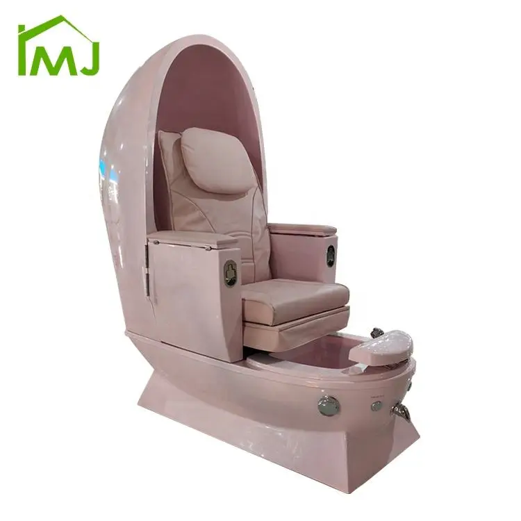 Luxury Nail Foot Bathing Table Manicure Foot Spa Chair Electric Massage Throne Pedicure Chair — view 1