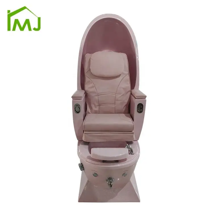 Luxury Nail Foot Bathing Table Manicure Foot Spa Chair Electric Massage Throne Pedicure Chair — view 3