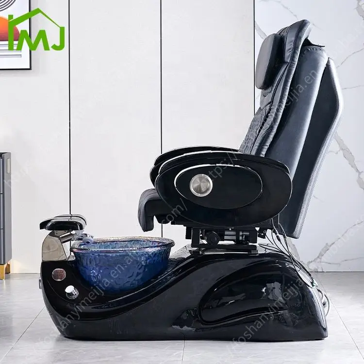 Luxury Salon Furniture Electric Manicure Nail Foot Spa Massage Pedicure Chair — image 4