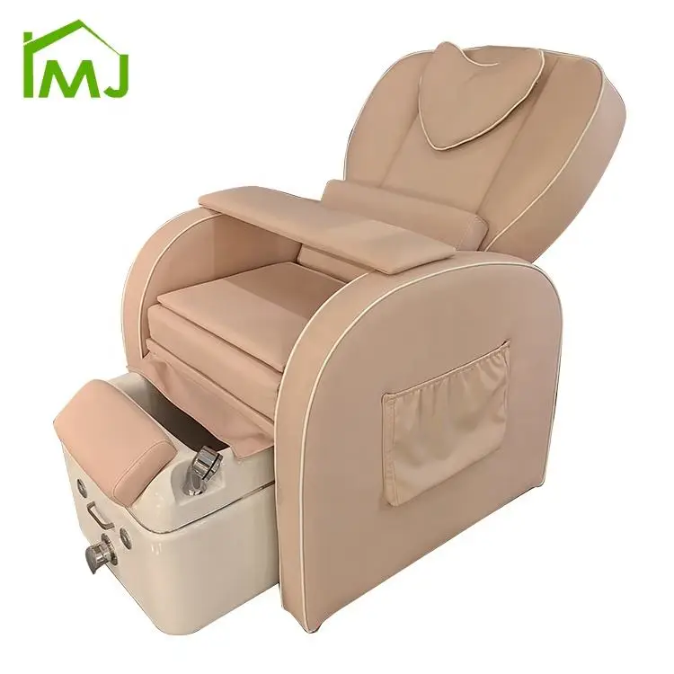 Nail Salon Multifunction Foot Spa Massage Manicure Throne Pedicure Chair — image 6