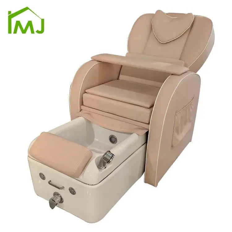 Nail Salon Multifunction Foot Spa Massage Manicure Throne Pedicure Chair — image 7
