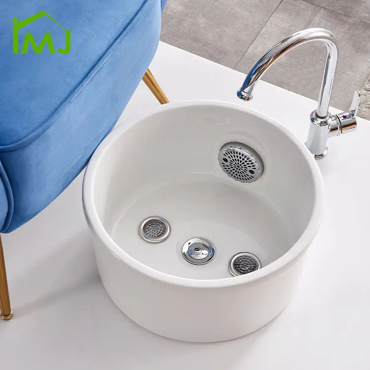 Nail Salon Whirlpool Discharge Pump Foot Bath Chair Manicure Pedicure Spa Chair — view 6