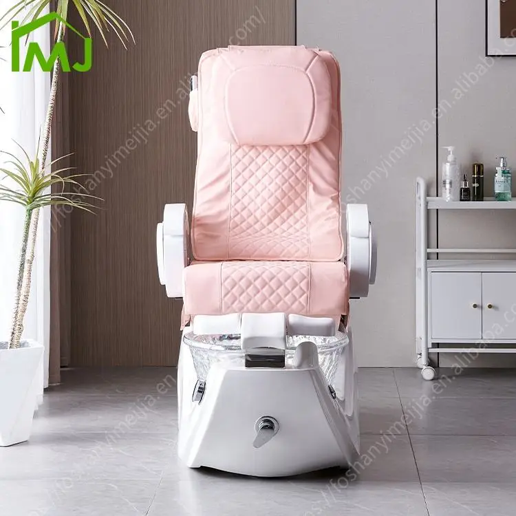 Beauty Salon Electric Nail Whirlpool Discharge Pump Foot Spa Massage Pedicure Chair — image 3