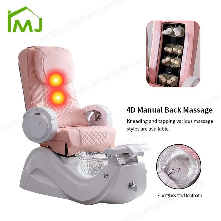 Beauty Salon Electric Nail Whirlpool Discharge Pump Foot Spa Massage Pedicure Chair — image 5