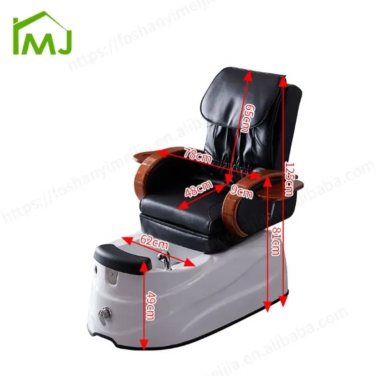 Modern Beauty Salon Electric Manicure Foot Spa Massage Pedicure Chair — image 7