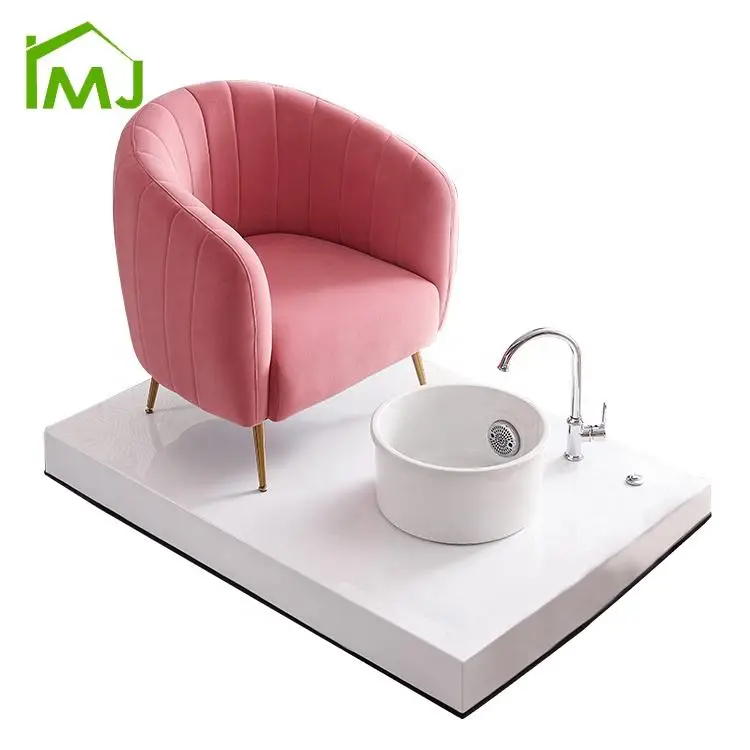 Factory Custom Nail Salon Furniture Foot Bath Manicure Pedicure Spa Chair — image 7