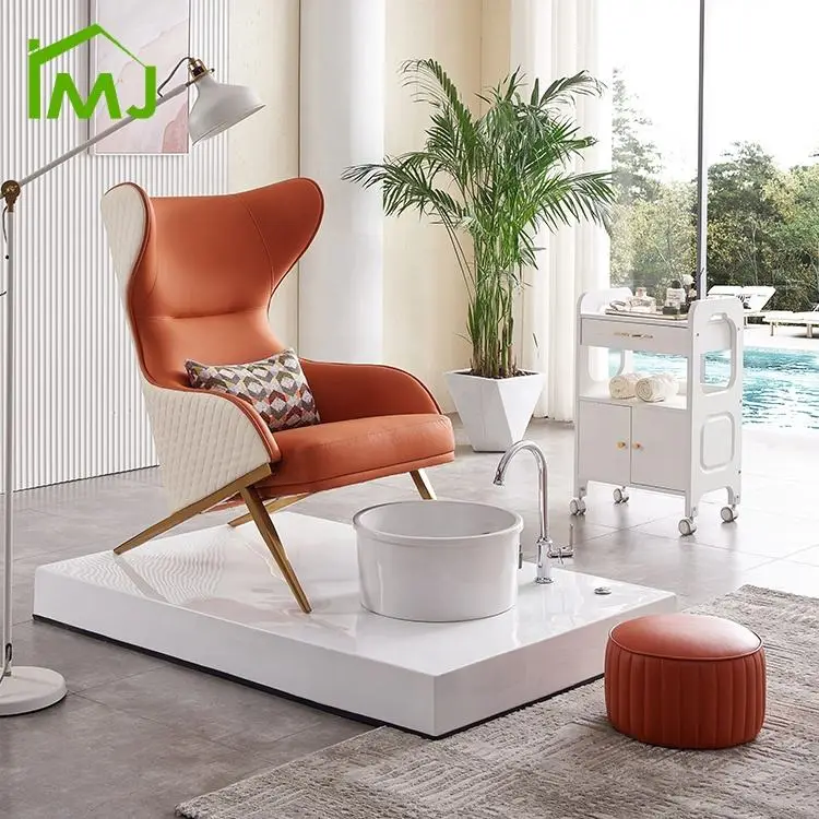 Modern Beauty Salon Whirlpool Foot Spa Nail Manicure Pedicure Chair — image 3