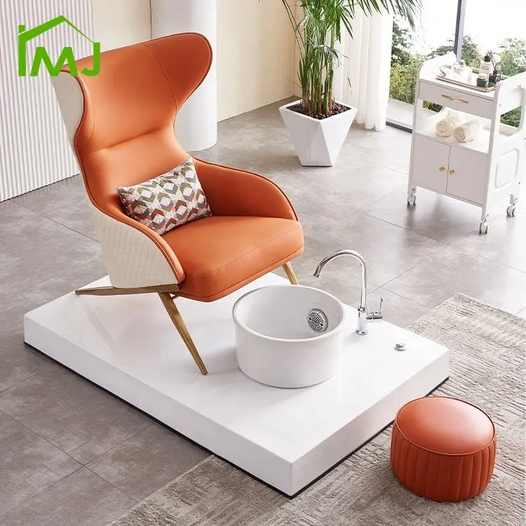 Modern Beauty Salon Whirlpool Foot Spa Nail Manicure Pedicure Chair — image 5