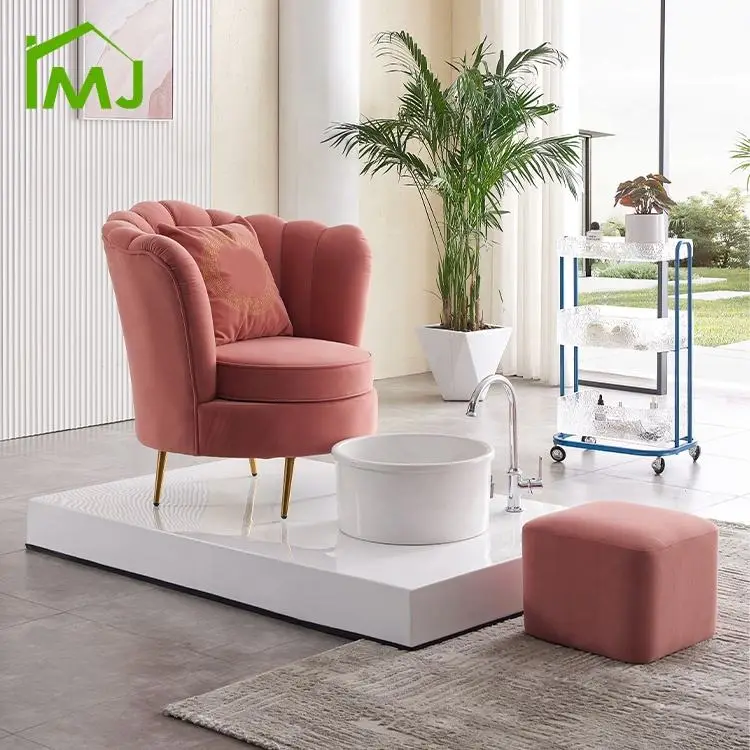 Factory Custom Beauty Salon Whirlpool Foot Spa Bath Nail Manicure Pedicure Chair — view 1
