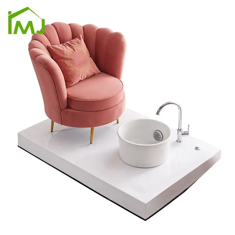 Factory Custom Beauty Salon Whirlpool Foot Spa Bath Nail Manicure Pedicure Chair — image 7