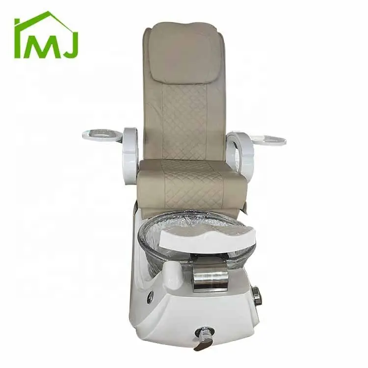 Nail Salon Foot Bath Manicure Throne Electric Reclining Massage Pedicure Spa Chair — image 3