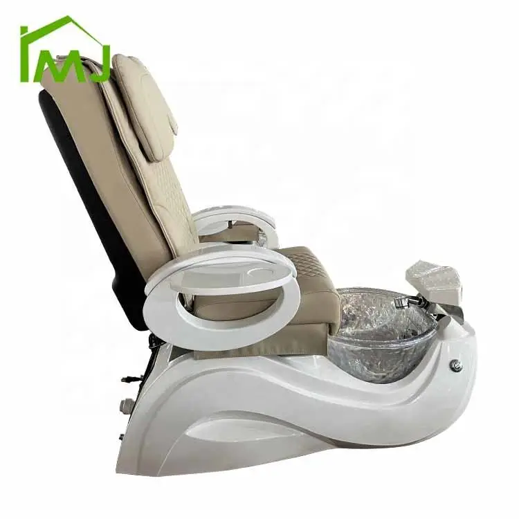 Nail Salon Foot Bath Manicure Throne Electric Reclining Massage Pedicure Spa Chair — image 4