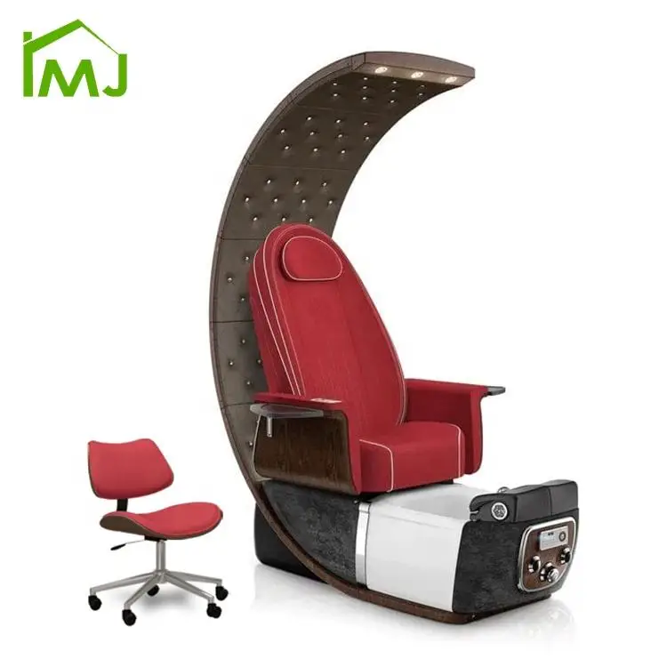 Luxury Comfortable Nail Salon Furniture Manicure Massage Foot Spa Pedicure Chair — image 4
