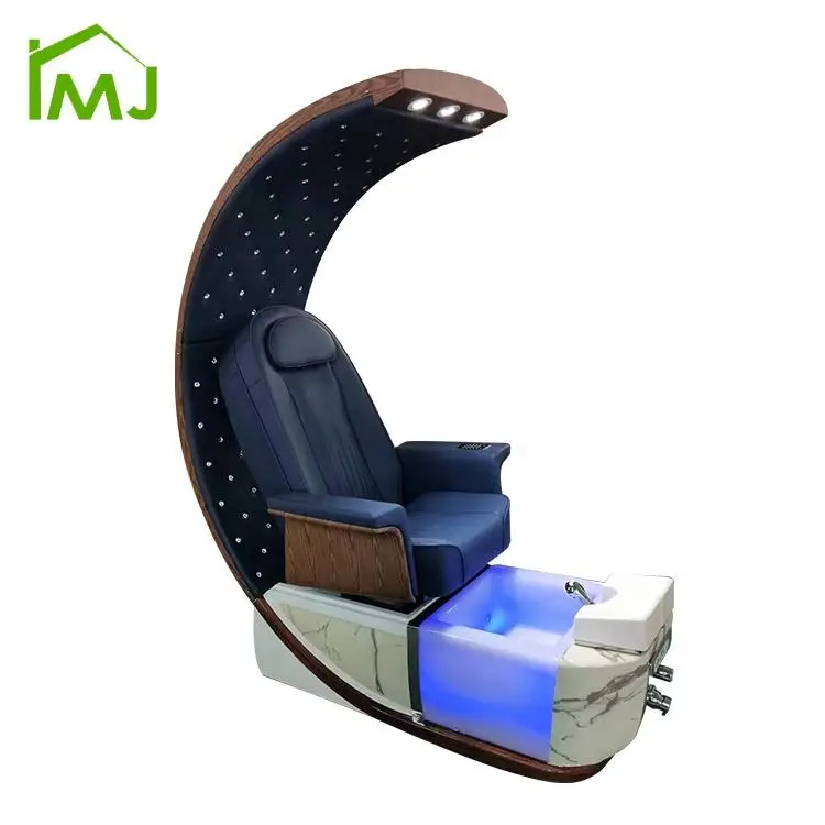 Luxury Comfortable Nail Salon Furniture Manicure Massage Foot Spa Pedicure Chair — image 7