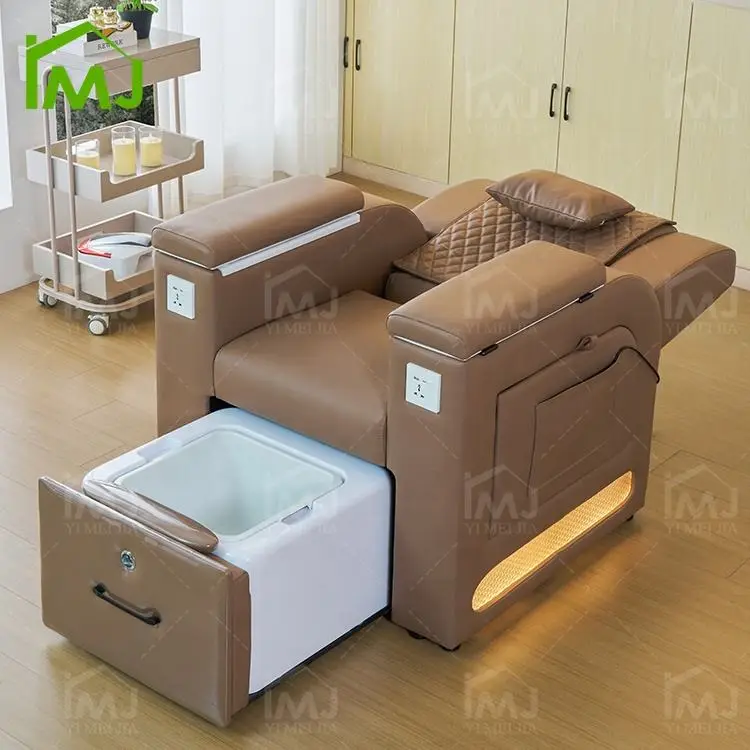 Nail Salon Furniture Electric Massage Manicure Pipeless Foot Spa Pedicure Station Chairs — image 4