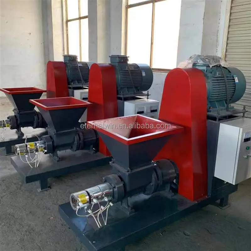 Biomass Briquette Machine  1-2t/h Capacity with Engine High Efficiency Sawdust Straw Rice Husk Rod Making Press — image 5