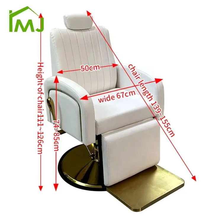 Barber Shop Adjustable Rotation Hair Salon Hairdressers Styling Barber Chair — image 6