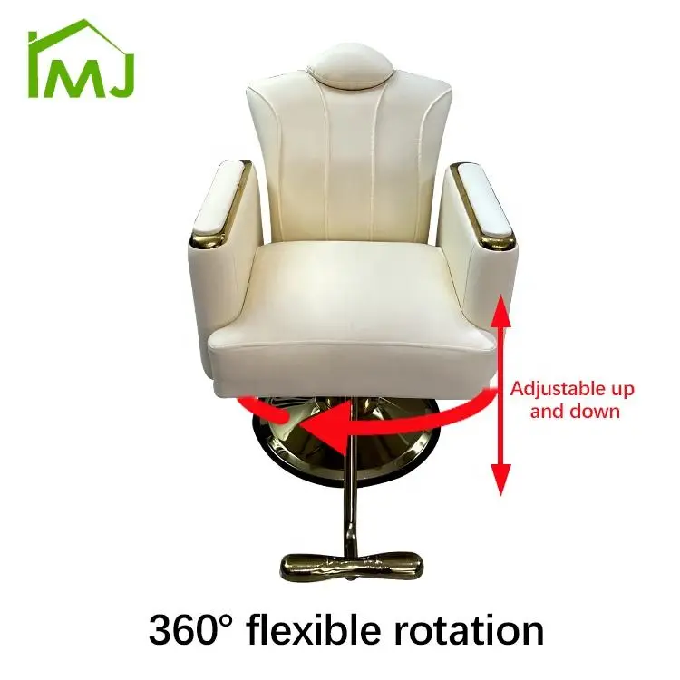 Barber Shop Hair Salon Hairdressers Styling Adjustable Rotation Barber Chair — image 5
