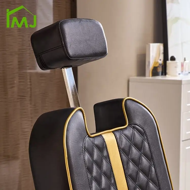 Barber Shop Professional Hairdressing Hydraulic Recliner Hair Chair Vintage Barber Chair — image 6
