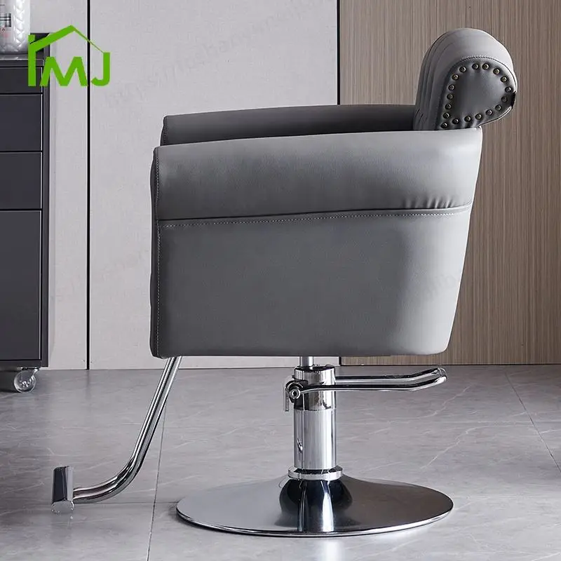 Barber Shop Professional Hydraulic Modern Hair Salon Furniture Barber Chair — image 5