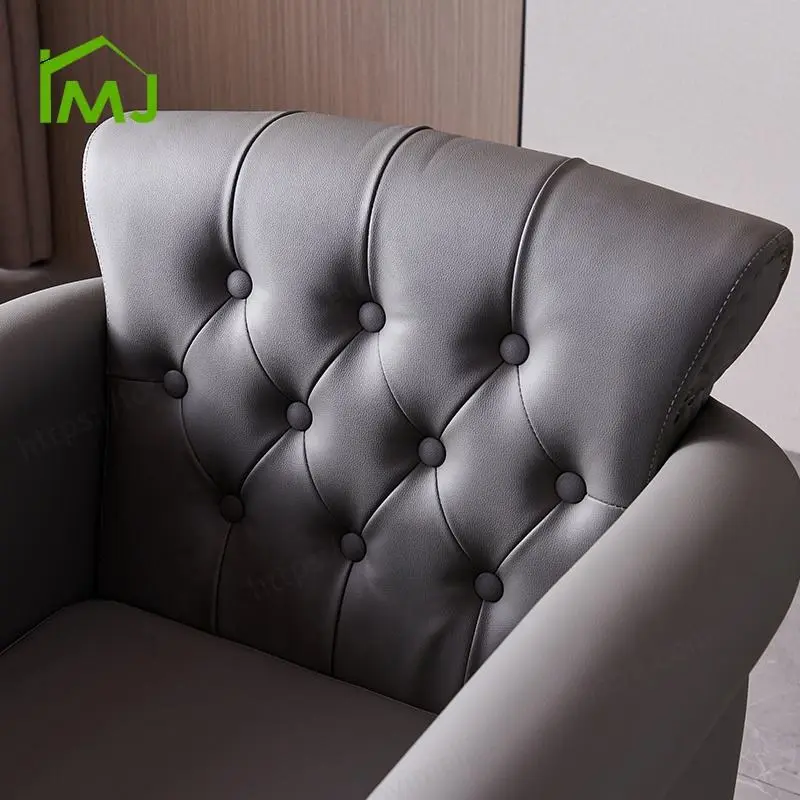 Barber Shop Professional Hydraulic Modern Hair Salon Furniture Barber Chair — image 6
