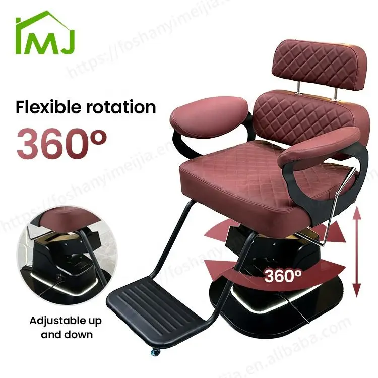 Salon Furniture Barbershop Equipment Professional Hair Chairs Hairdressers Barber Chair — image 6