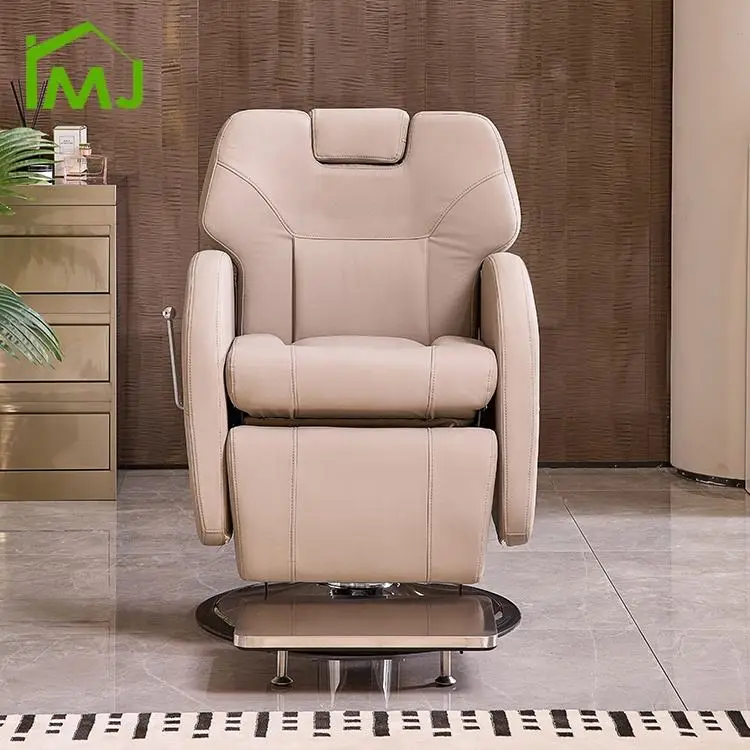 Barber Shop Reclining Swivel Hairdressing Chair Hydraulic Heavy Duty Barber Chair — image 3