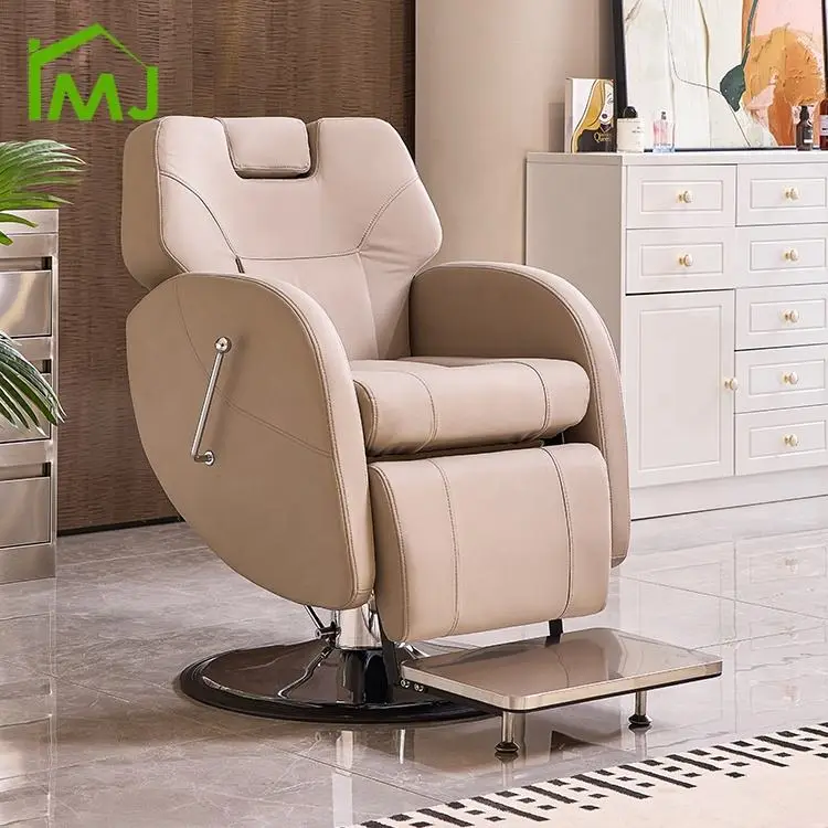 Barber Shop Reclining Swivel Hairdressing Chair Hydraulic Heavy Duty Barber Chair — image 6
