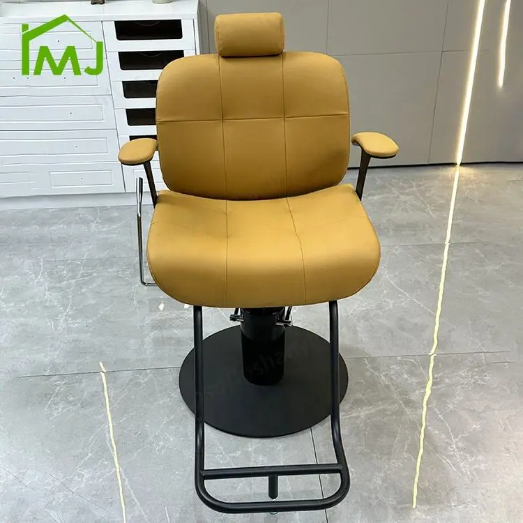 Hair Salon Furniture Barber Chairs Hairdressing Silla De Barbero Recliner Barber Chair — image 3