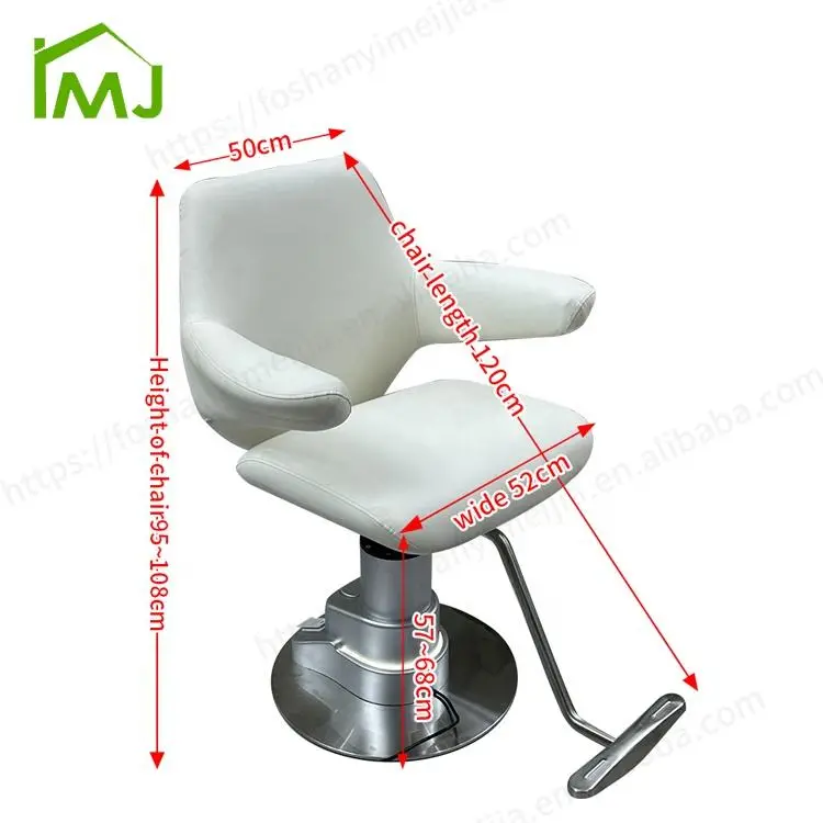 Modern Barbershop Hair Stylist Salon Chairs Equipment Hairdressers Barber Chair — image 7