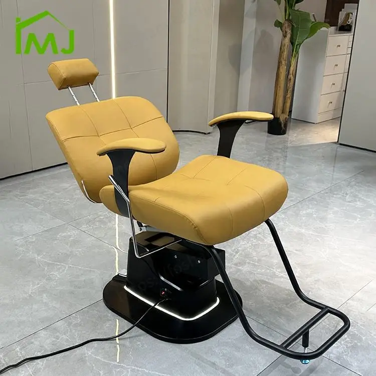 Barbershop Electric Reclining Hairdressing Salon Chairs Hydraulic Barber Chair — image 3