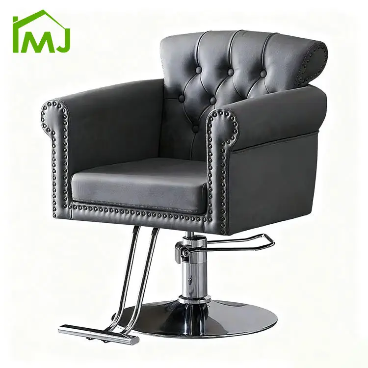 Luxury Modern Barber Chairs Barber Equipment Hairdresser White Barber Chair — view 1