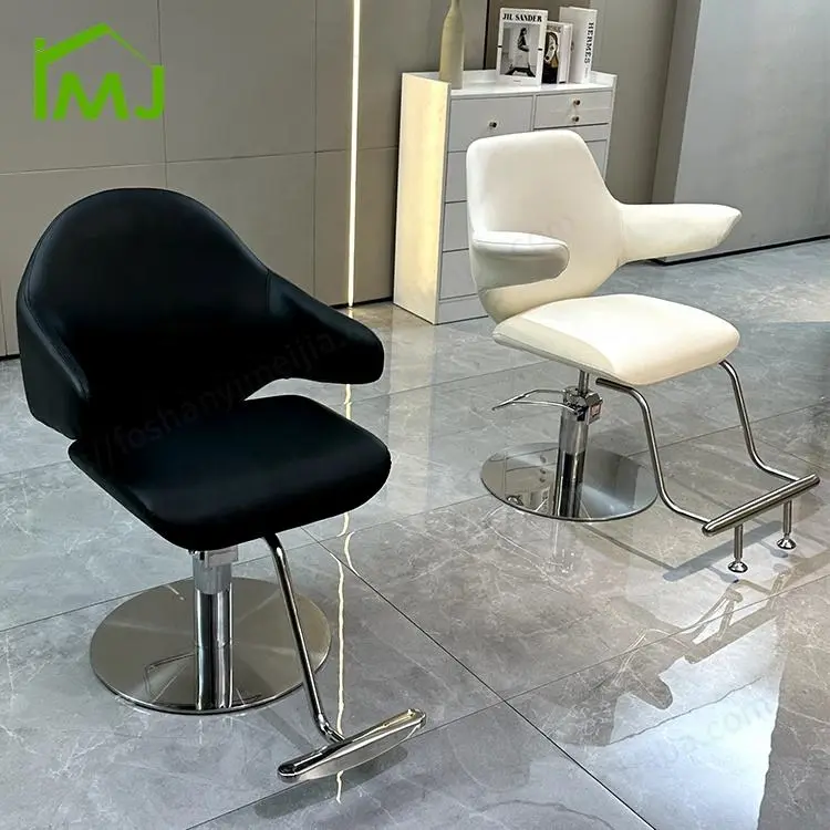 Professional Hair Salon Multifunctional Hairdressers Rotating Adjustable Barber Chair — view 5