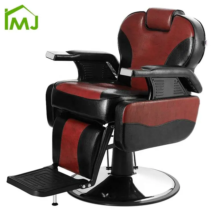 Beauty Salon Reclining Hydraulic Pump Cadeira Hairdresser Barber Chair — image 7