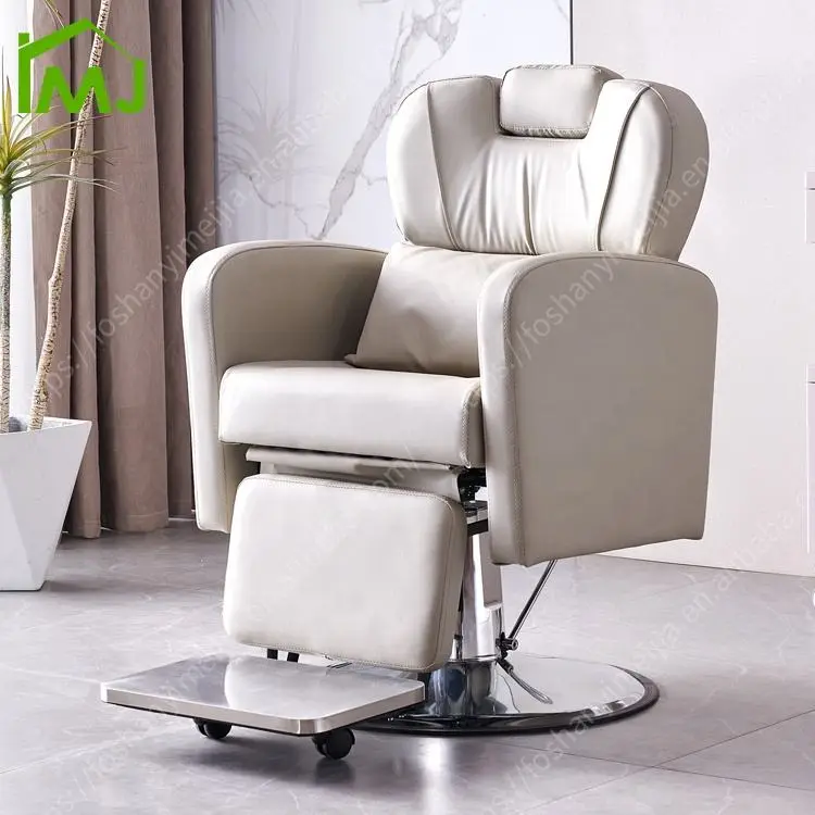 Salon Heavy Duty Hydraulic Pump Barbershop Beauty Hairdressing Recliner Barber Chair — view 1