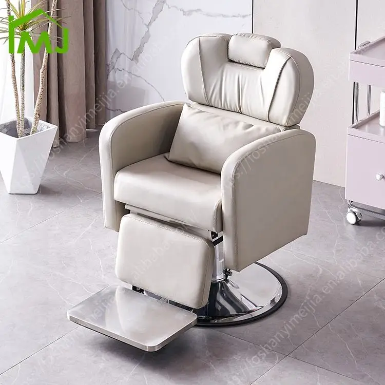 Salon Heavy Duty Hydraulic Pump Barbershop Beauty Hairdressing Recliner Barber Chair — image 3