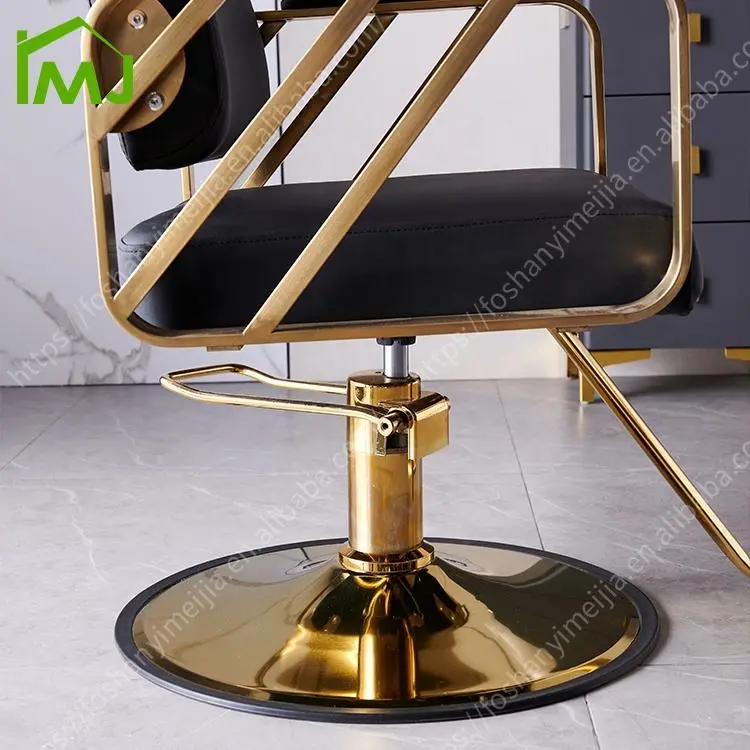 Hair Salon Adjustable Swivel Salon Chairs Barber Shop Chairs for Sale — image 4